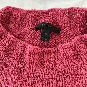J Crew Pink Beach Sweater